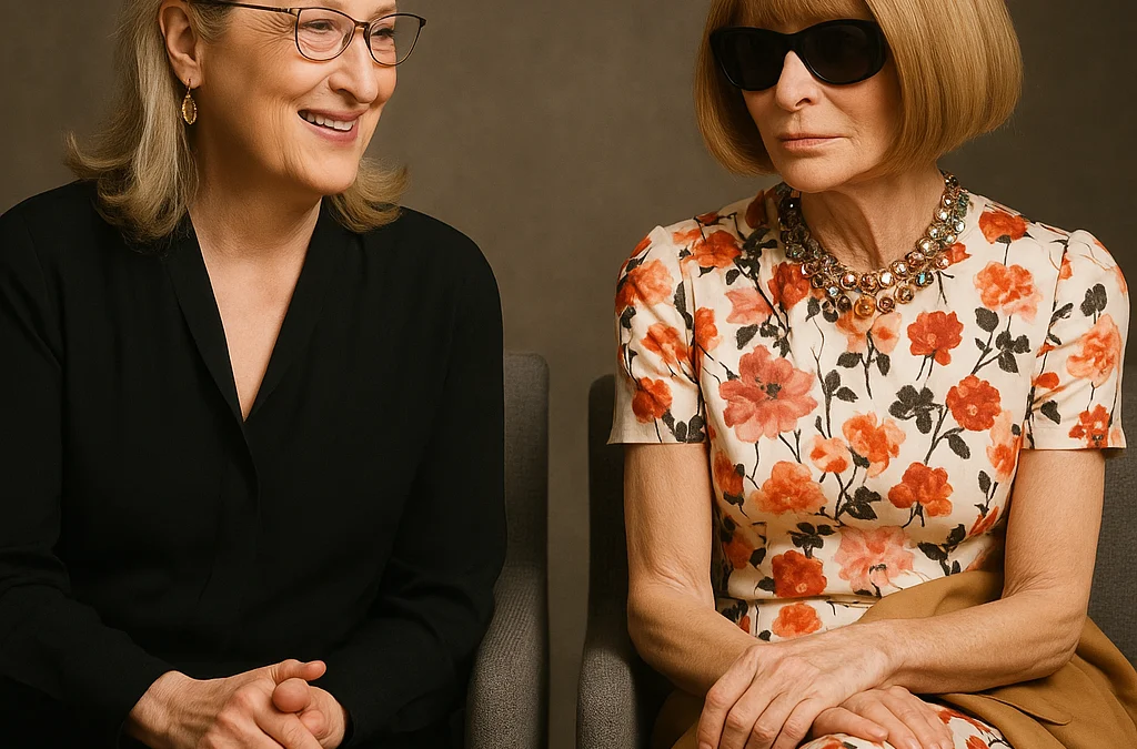 Meryl Streep und Anna Wintour